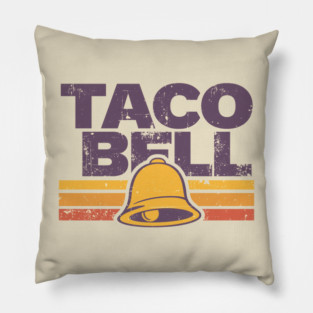 Vintage Taco Bell Fan Gift Pillow