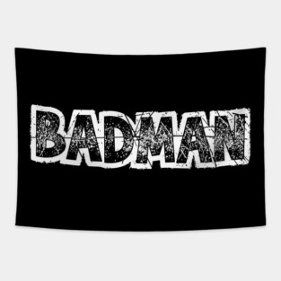 Dragon Ball Z Vegeta BADMAN Pink Shirt Funny Tapestry