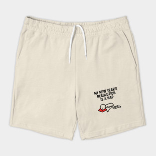 New Year Nap Shirt | Funny Resolution Tee Shorts