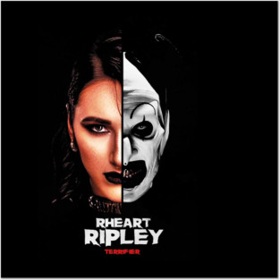 Rhea Ripley X Terrifier Big Face Posters and Art