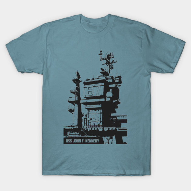 USS John F. Kennedy (CV 67) T-Shirt by Yeaha