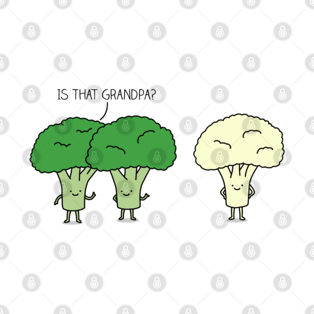 Broccoli grandpa by milkyprint