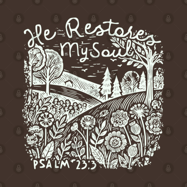 He restores my soul by senpaistore101