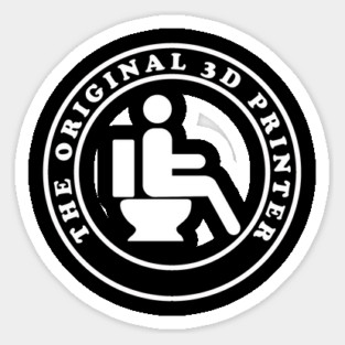 The Original 3D Printer Sticker