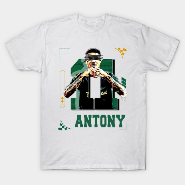 Antony soccer Player Design 3 T-Shirt by Rinkha