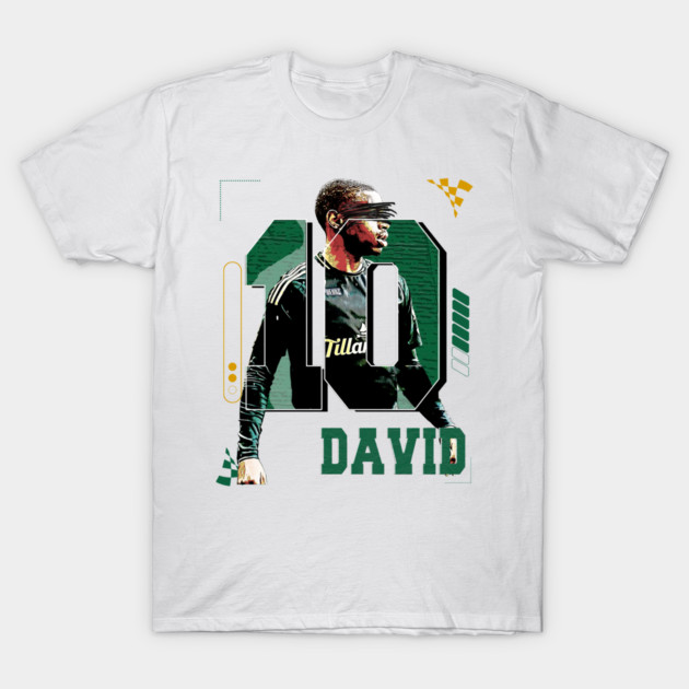 David Da Costa soccer Player Design 3 T-Shirt by Rinkha