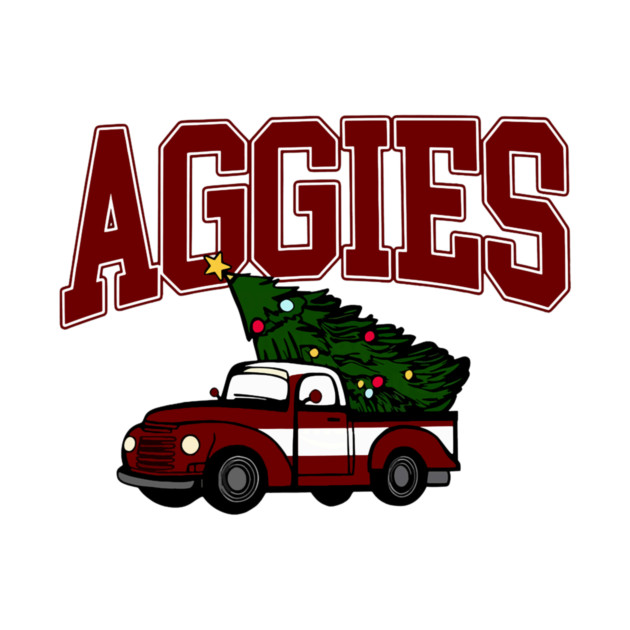 Groovy Aggies Classic Car Christmas Tree For Men Women by cyber_gothic_rose