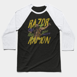 Razor Ramon Design Baseball T-Shirt