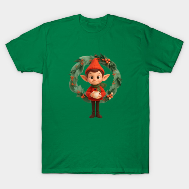 Holiday Hug in a Cup T-Shirt by richhwalsh