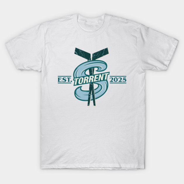 Seattle Torrent PWHL Vintage T-Shirt by Van Bouten Design