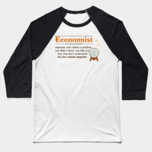 profession free market numbers economy capitalism Baseball T-Shirt