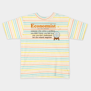 profession free market numbers economy capitalism Kids T-Shirt
