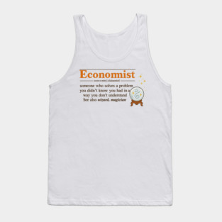 profession free market numbers economy capitalism Tank Top