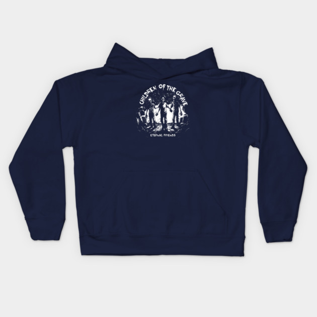 CHILDREN OF THE GRAVE Kids Hoodie by artslaves