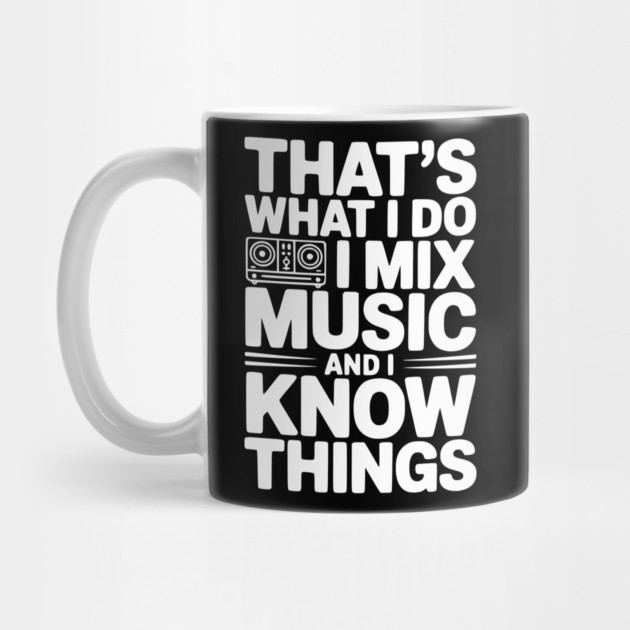 That's What I Do I Mix Music and I Know Things by Frank Ring