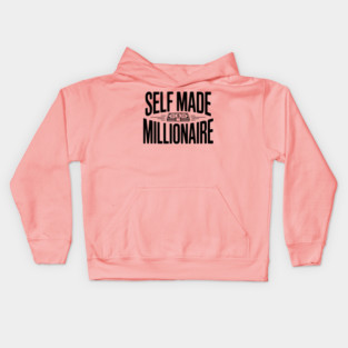 Self Made Millionaire Kids Hoodie