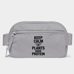 Keep Calm Plants Have Protein Bag
