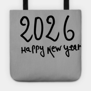 Happy New Year 2026 Tote