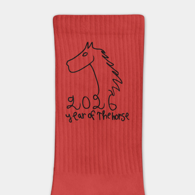 Year of the Horse 2026 - Chinese Zodiac Celebration by Creatifly Graphic Tees