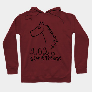 Year of the Horse 2026 - Chinese Zodiac Celebration Hoodie
