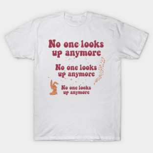 No one looks up anymore T-Shirt