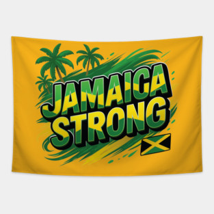 Jamaica Strong Tapestry