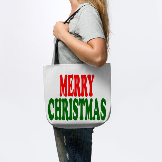 Merry Christmas Red and Green by Creatifly Graphic Tees