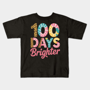 100 days brighter Kids T-Shirt