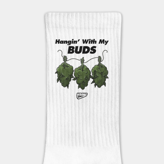 Hangin’ With My Buds by Wrongteeshirt
