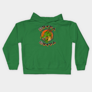 aesthetic vintage dragon ball dragon art Kids Hoodie