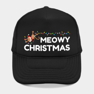 Playful Cat Christmas Lights – Meowy Christmas Fun Hat