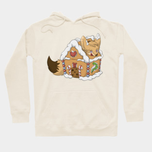 Gingerbread Fennec Fox Hoodie
