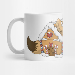 Gingerbread Fennec Fox Mug