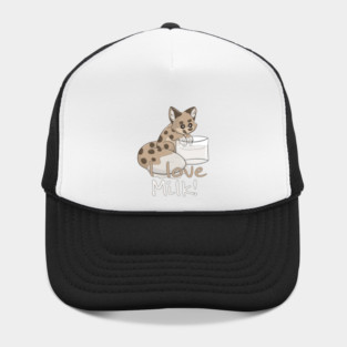 I love Milk! - Cookie Fox Hat