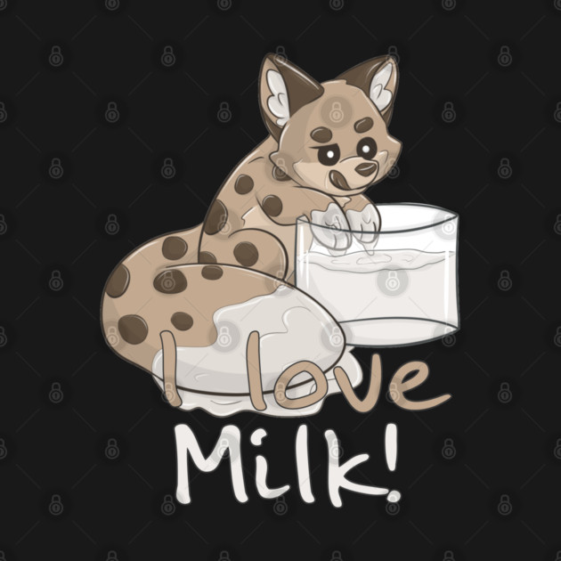 I love Milk! - Cookie Fox by Fennek