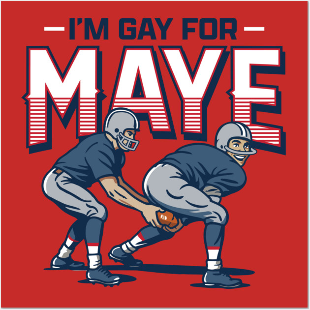 Gay For Maye Wall Art by stayfrostybro