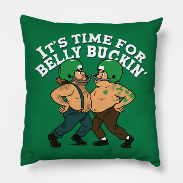 Belly Buckin Pillow by stayfrostybro