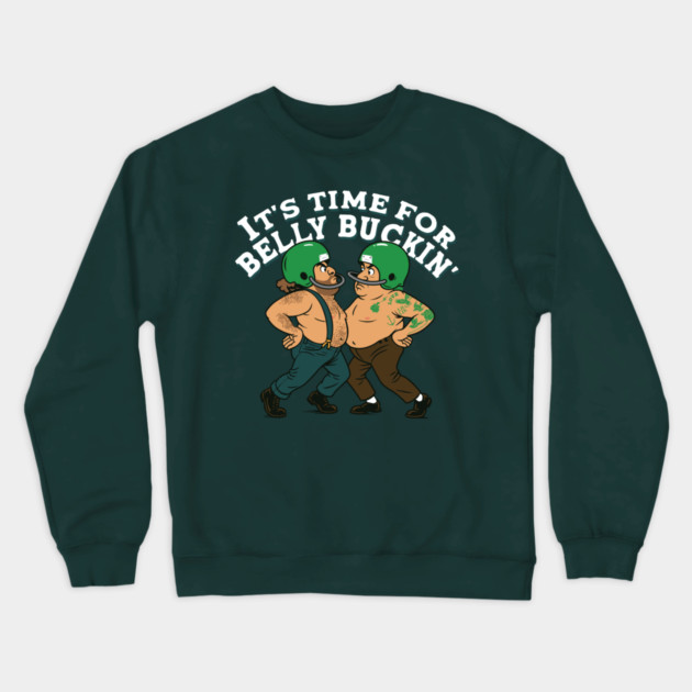 Belly Buckin Crewneck Sweatshirt by stayfrostybro