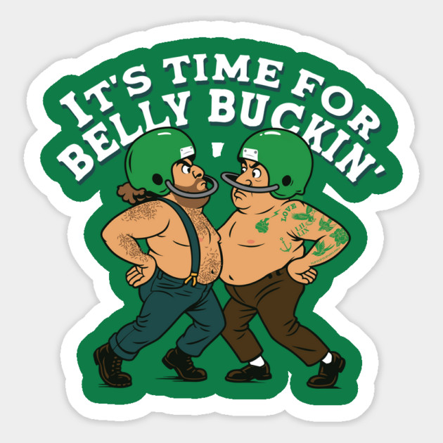 Belly Buckin Magnet by stayfrostybro