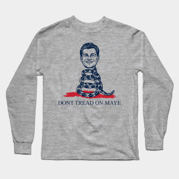 Drake Maye Long Sleeve T-Shirt by stayfrostybro