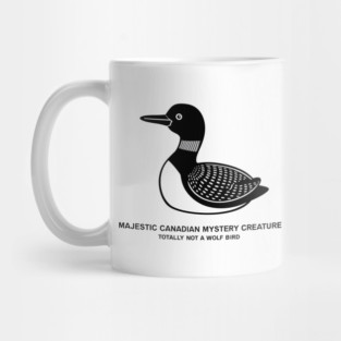 Heated Rivalry Loon T-Shirt – Funny Canadian Loon Joke Tee | Majestic Mystery Bird Shirt Mug