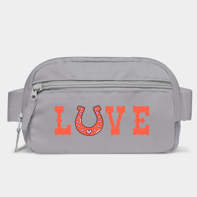 Love Horseshoe with Hearts for Valentine’s Day by Creatifly Graphic Tees