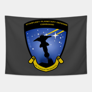 Starfleet Planetary Defense Command Tapestry