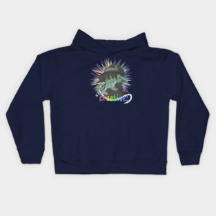 Stay Creative! - Magician Kobold Kipper Kids Hoodie
