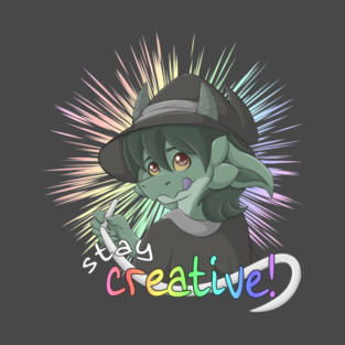 Stay Creative! - Magician Kobold Kipper T-Shirt