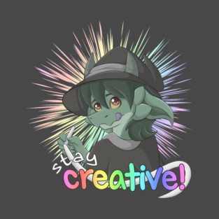 Stay Creative! - Magician Kobold Kipper T-Shirt