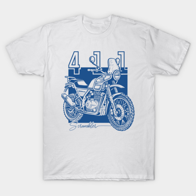 royal enfield himalayan 411 scrambler T-Shirt by monsalveautos