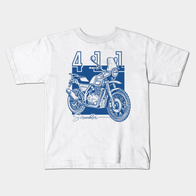 royal enfield himalayan 411 scrambler Kids T-Shirt by monsalveautos