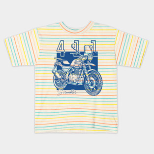 royal enfield himalayan 411 scrambler Kids T-Shirt