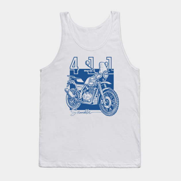 royal enfield himalayan 411 scrambler Tank Top by monsalveautos